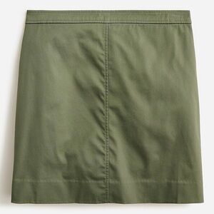 *NWT!* J.Crew Natasha Stretch Twill Cotton Blend Skirt